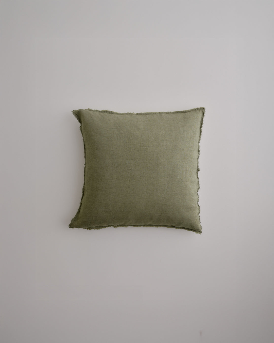 Linen Cushion & Cover | Deep Khaki