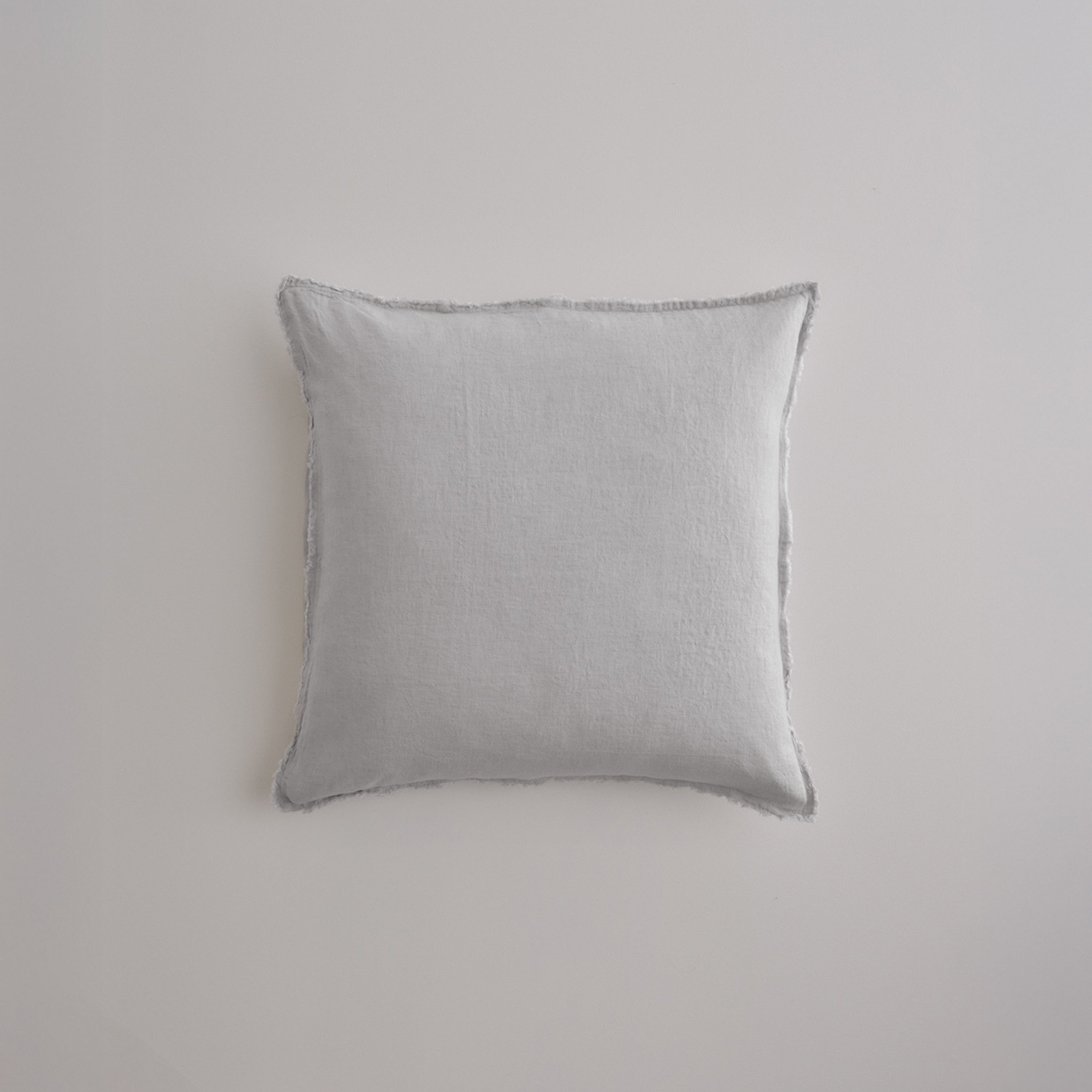 Flocca Linen Cushion - Fog