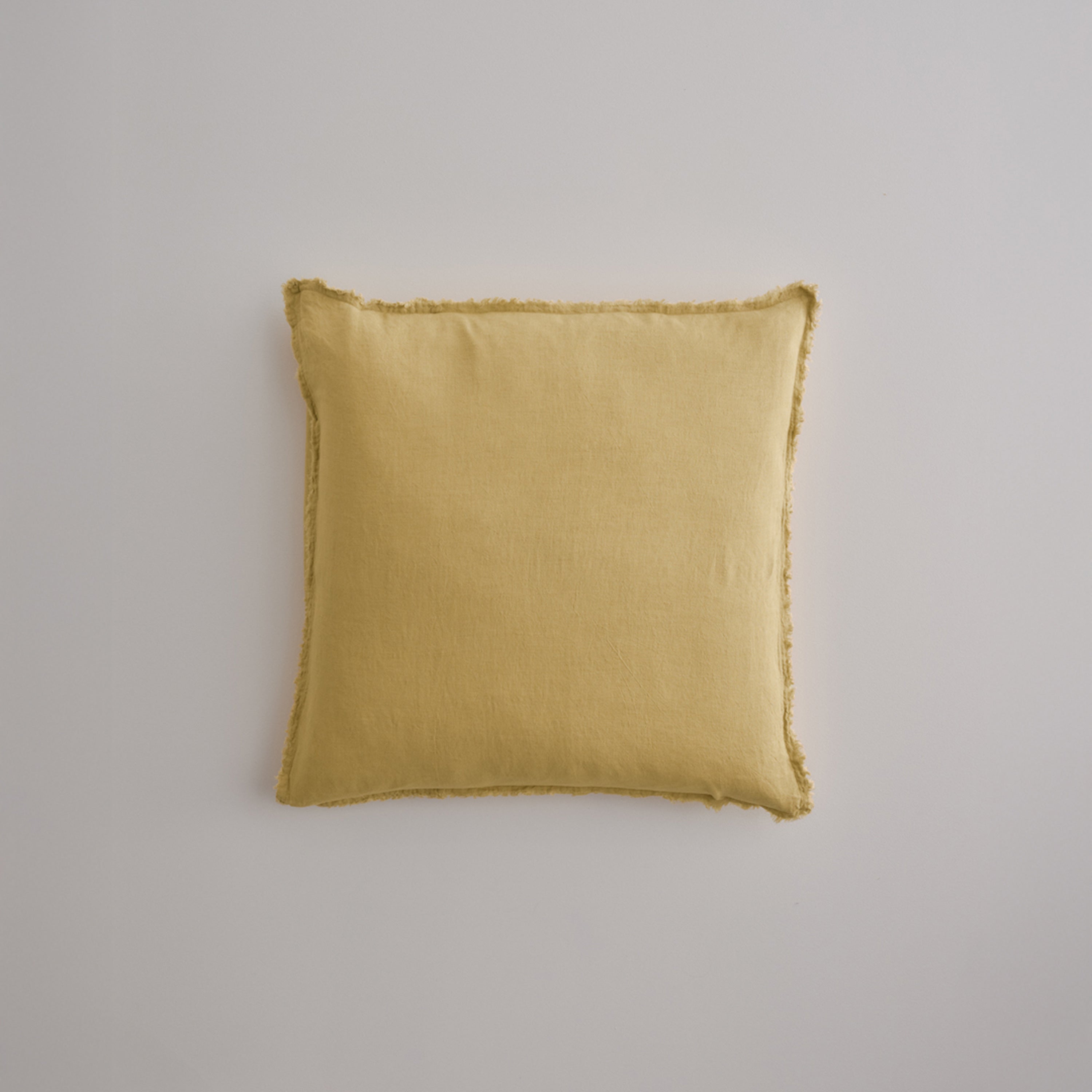 Flocca Linen Cushion - Maiz
