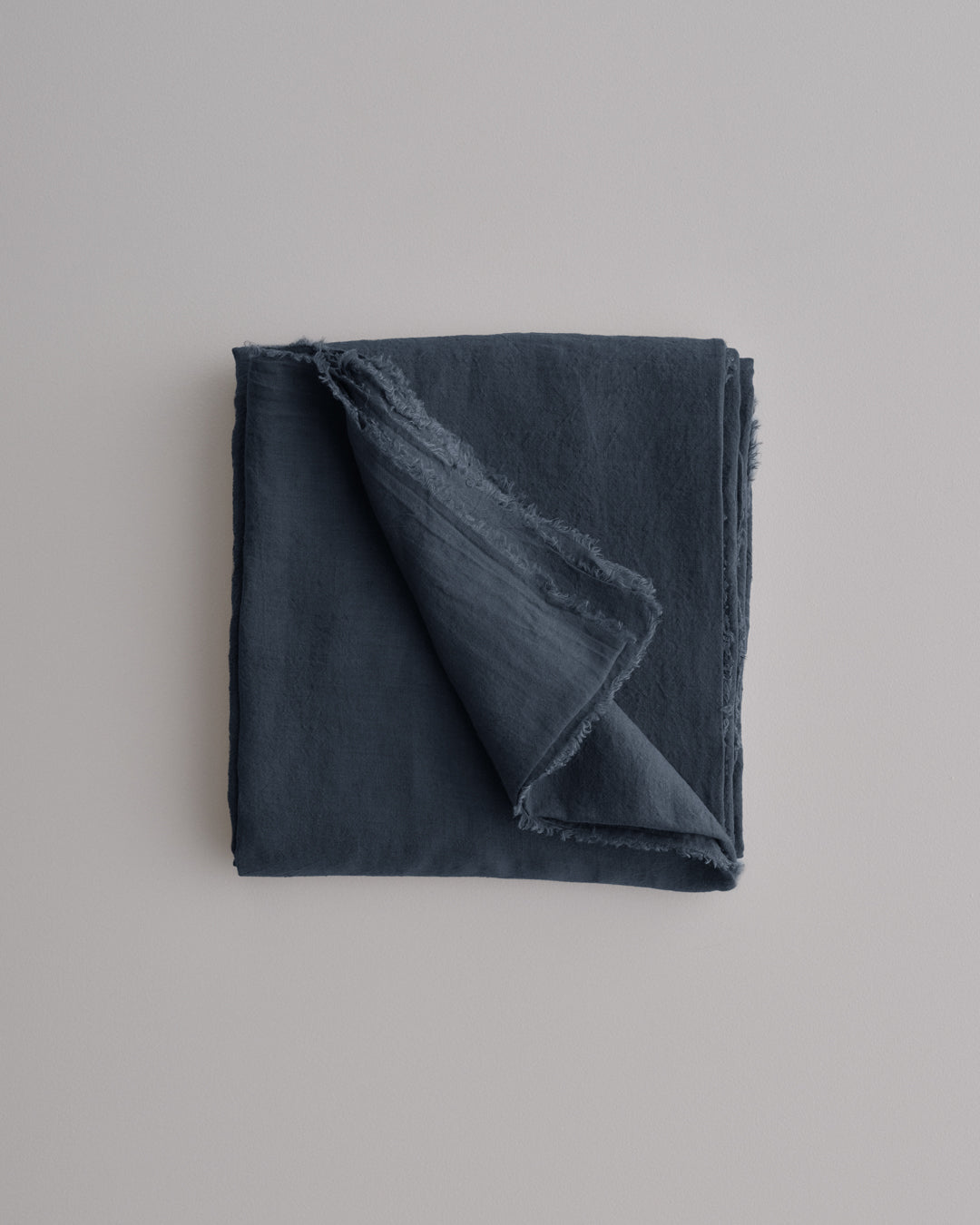 Linen Duvet Cover | Navy Blue
