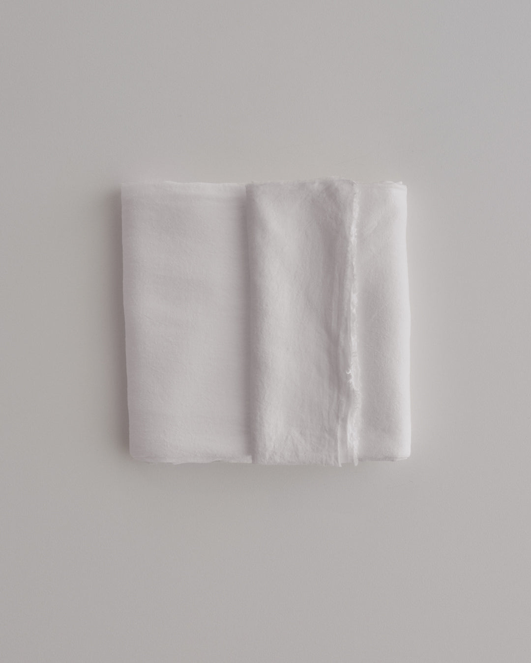 Flocca Linen Flat Sheet | Antique White