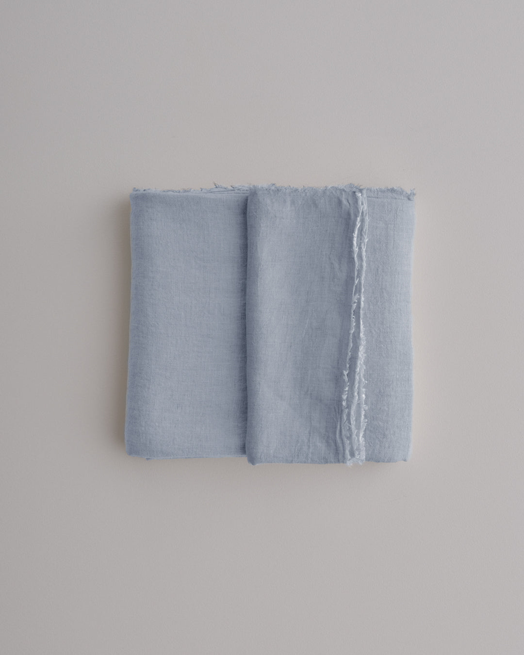 Linen Flat Sheet | Coastal Blue