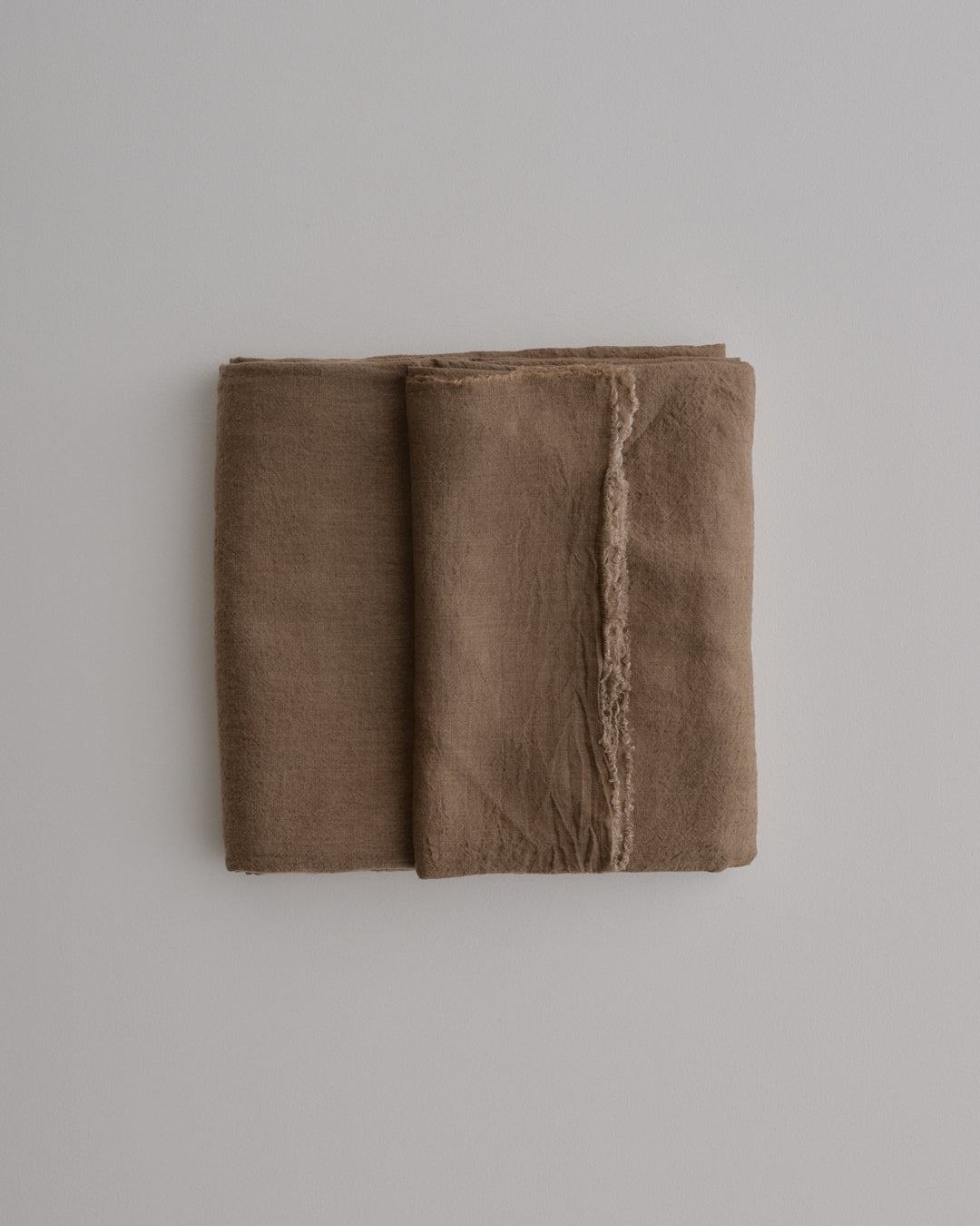 Linen Flat Sheet | Chocolate Brown