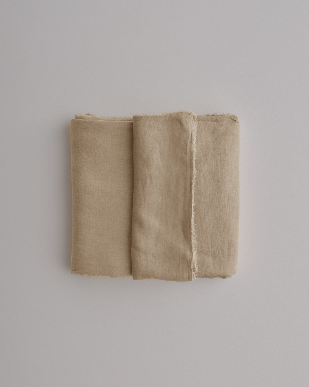 Linen Flat Sheet | Caramel Tone