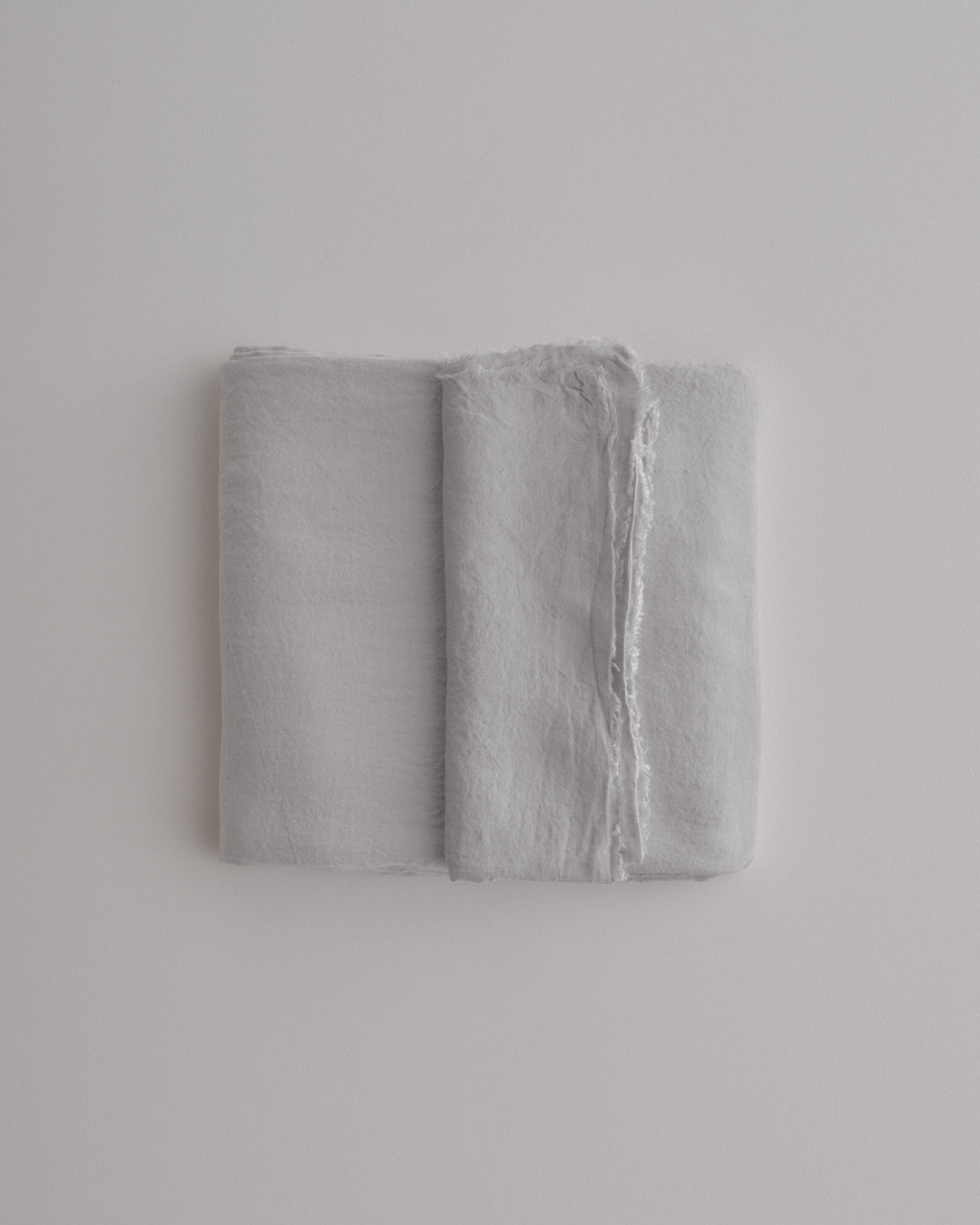 Flocca Linen Flat Sheet | Pale Grey