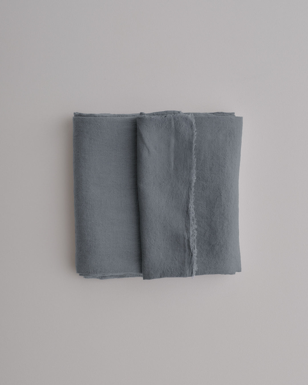 Linen Flat Sheet | Deep Sea Blue