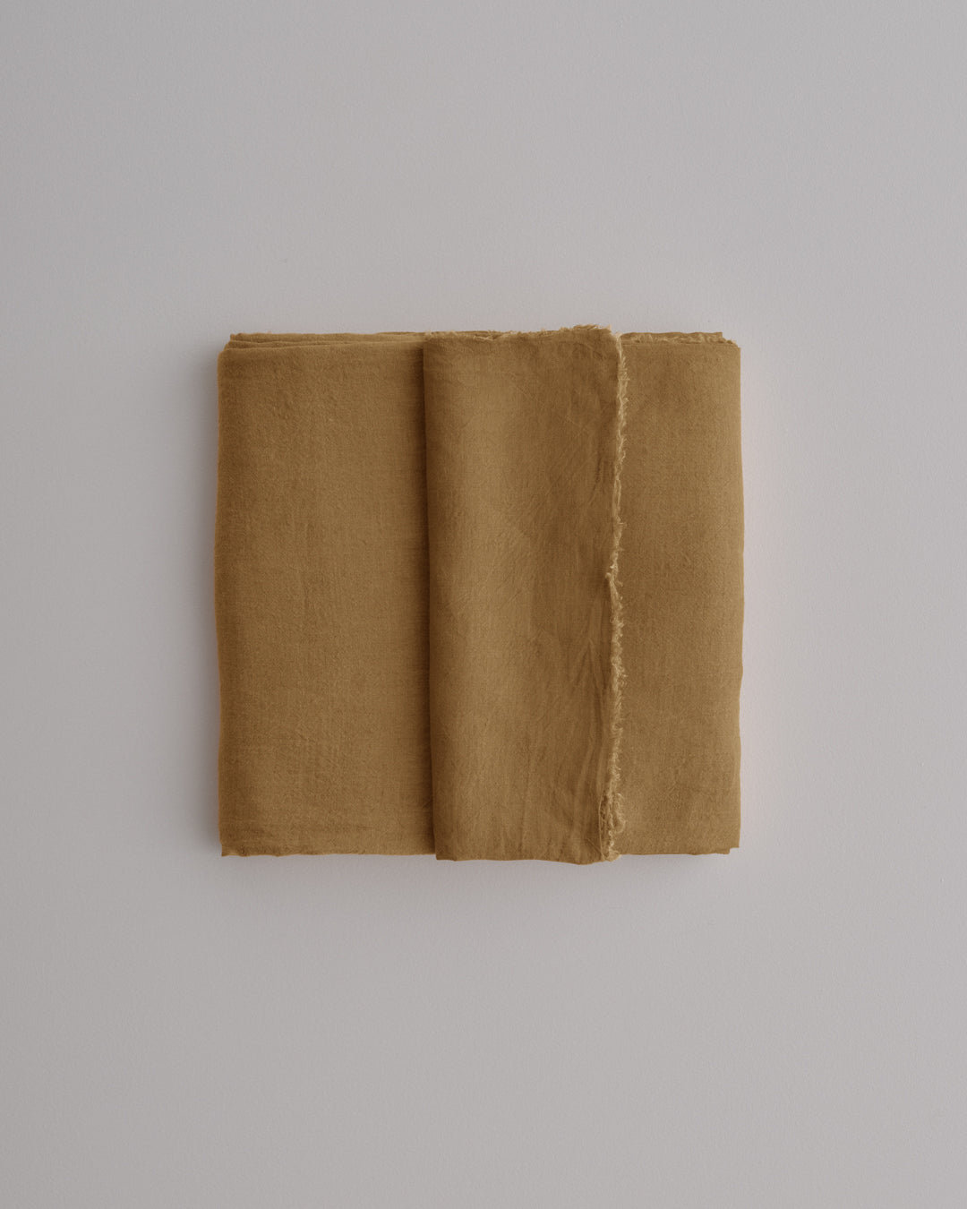 Linen Flat Sheet | Rust Tone