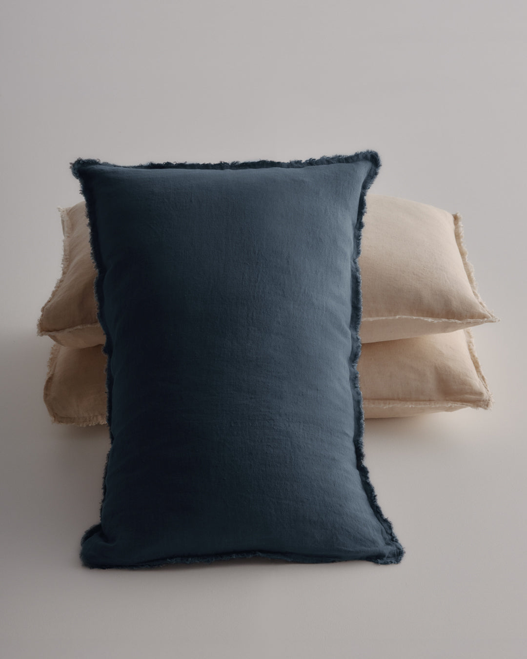 Linen Pillowcases | Navy Blue