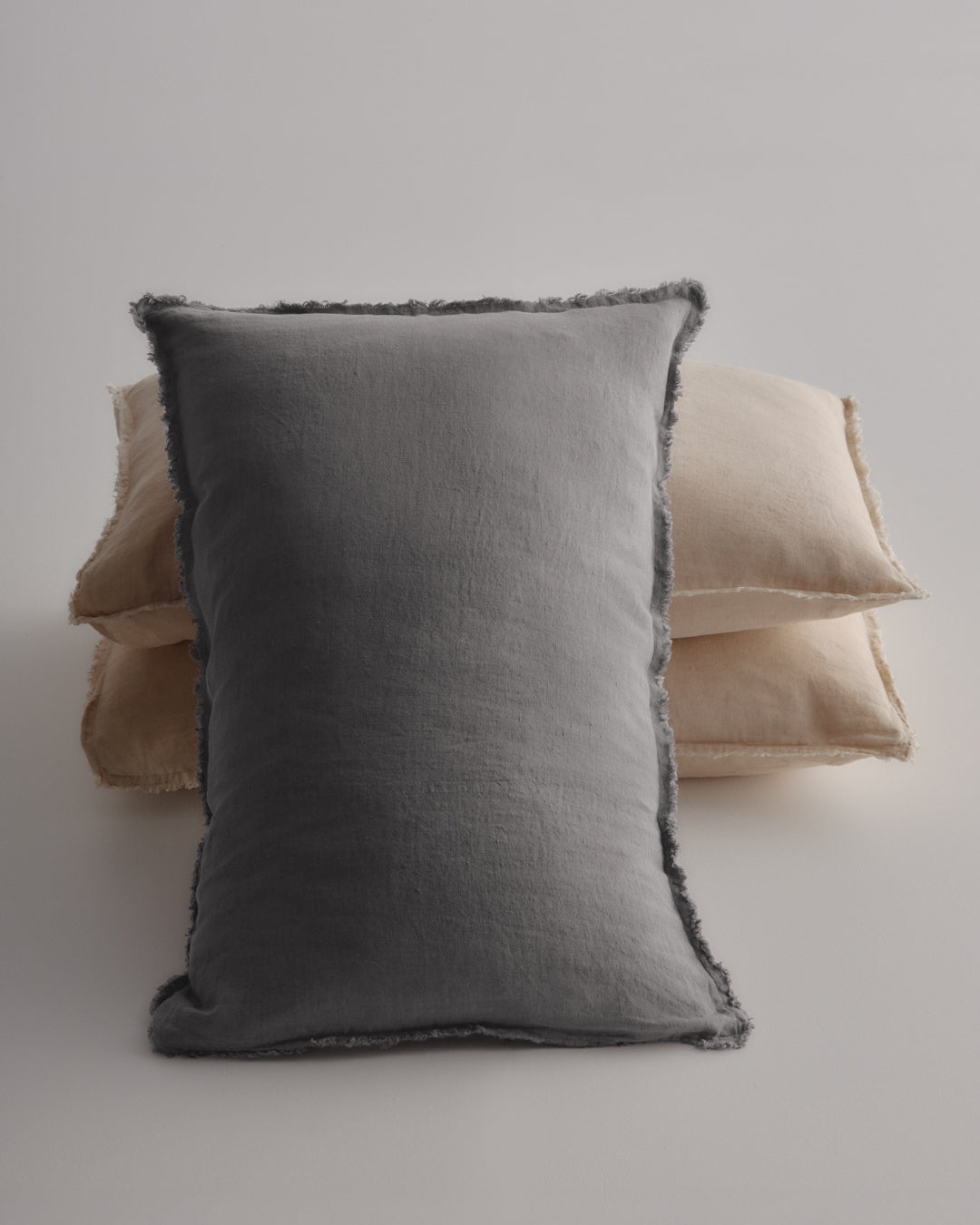 Linen Pillowcases | Charcoal Grey