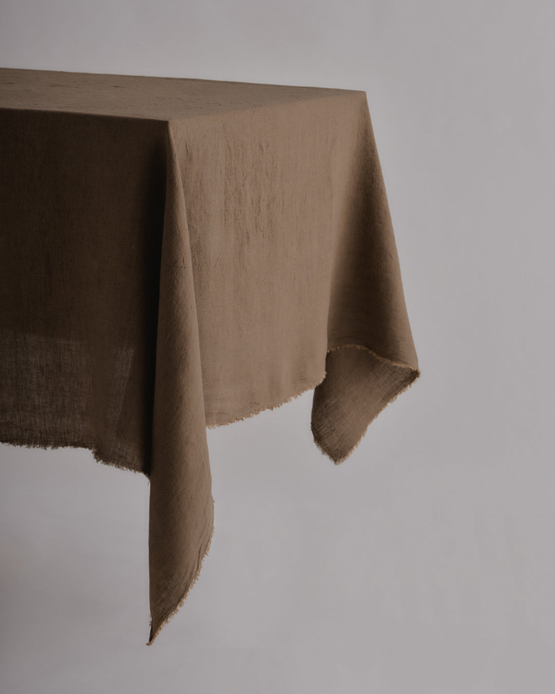 Linen Tablecloth | Chocolate Brown