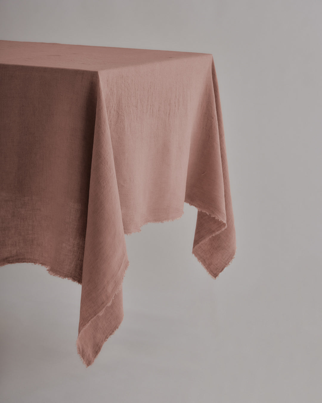 Linen Tablecloth | Clay Pink