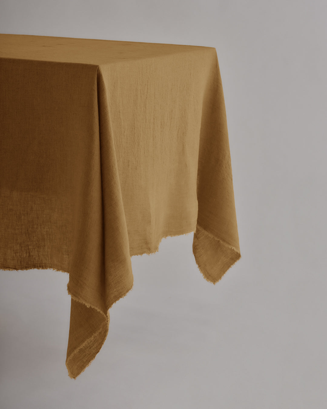 Linen Tablecloth | Rust Tone