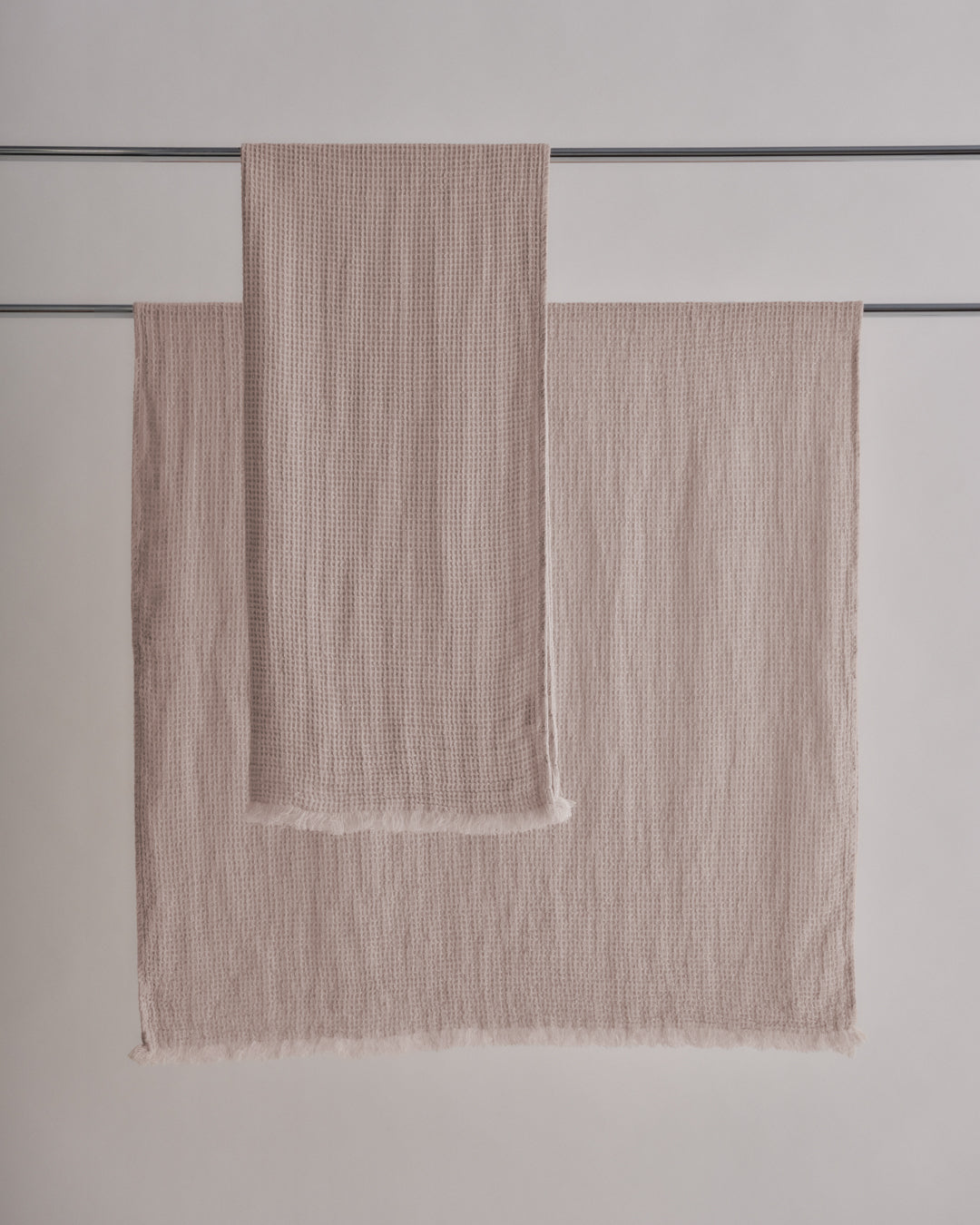 Luxury Linen Bath Towel | Earthy Pink