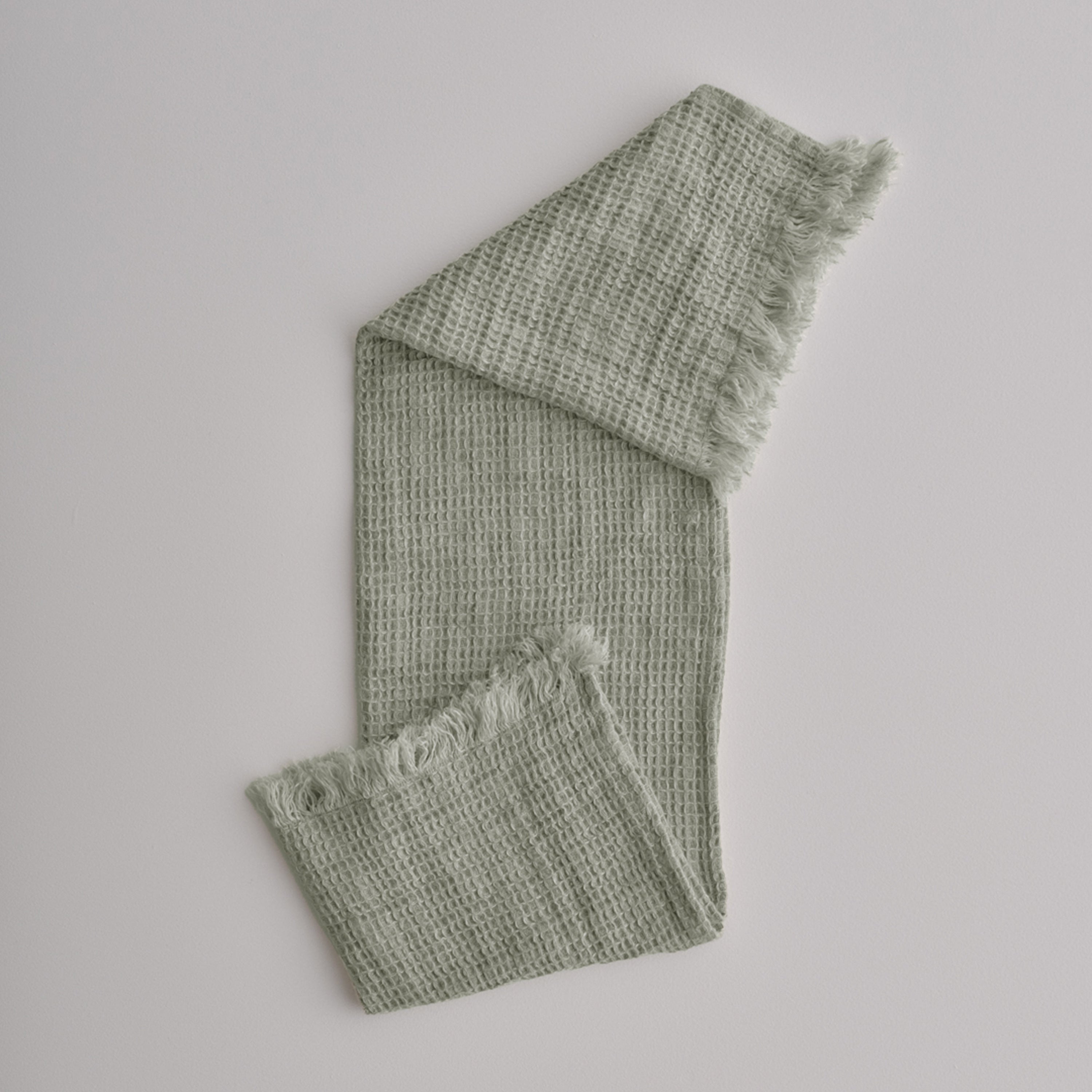 Flocca Linen Hand Towel - Argent