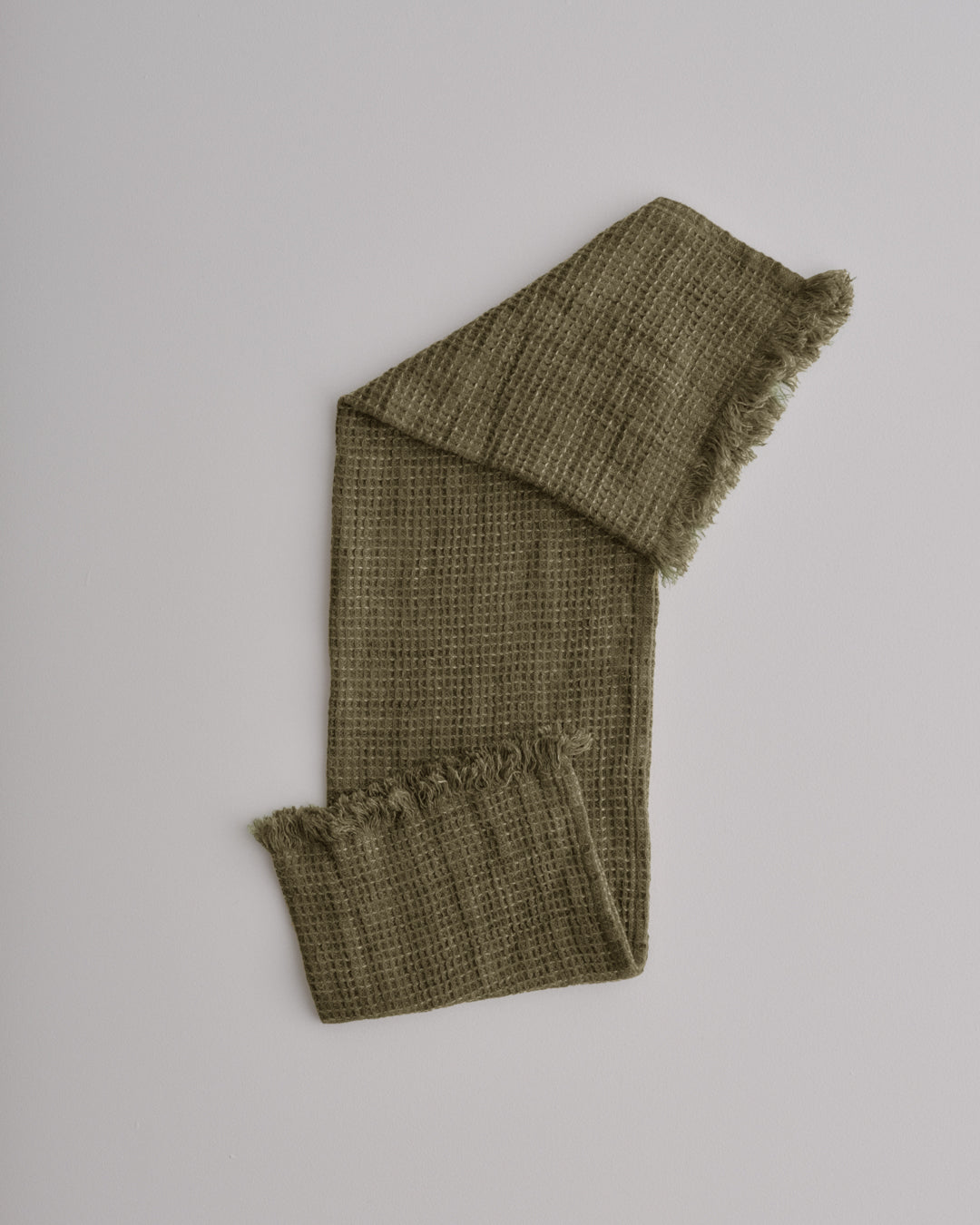 Linen Hand Towels | Deep Khaki