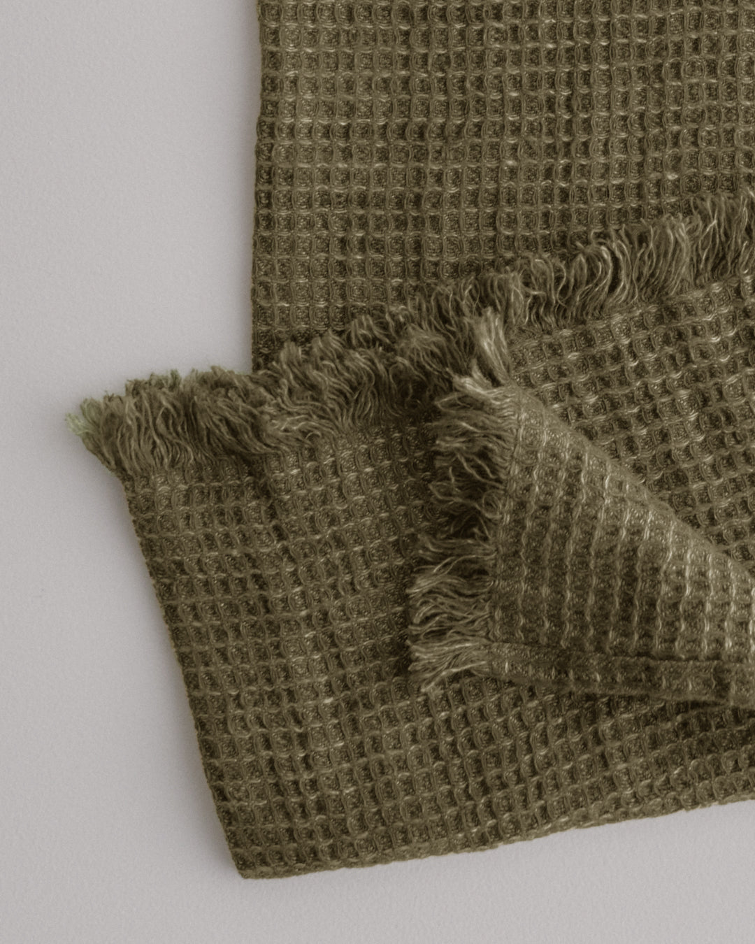 Luxury Linen Bath Towel | Deep Khaki