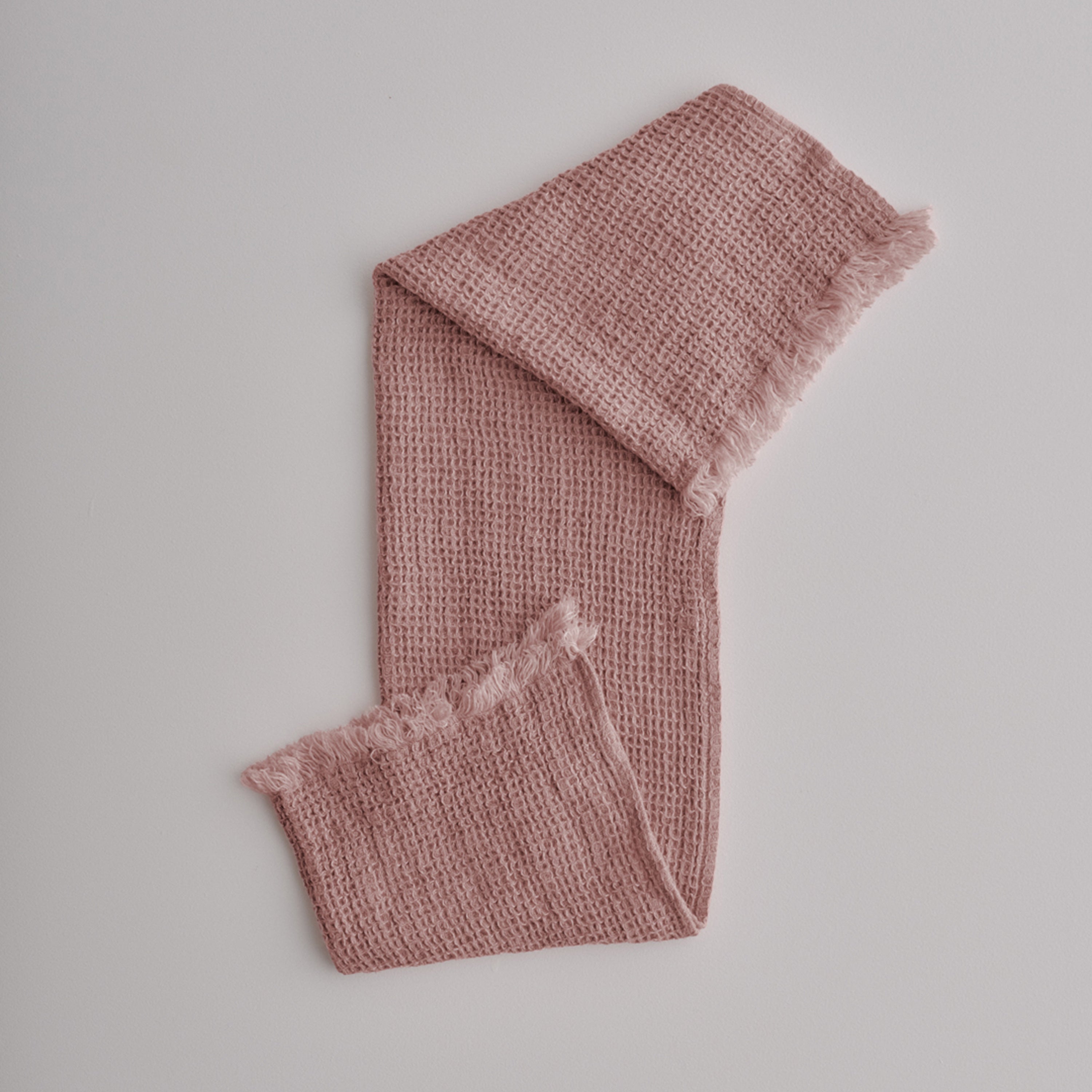 Flocca Linen Hand Towel - Rosa