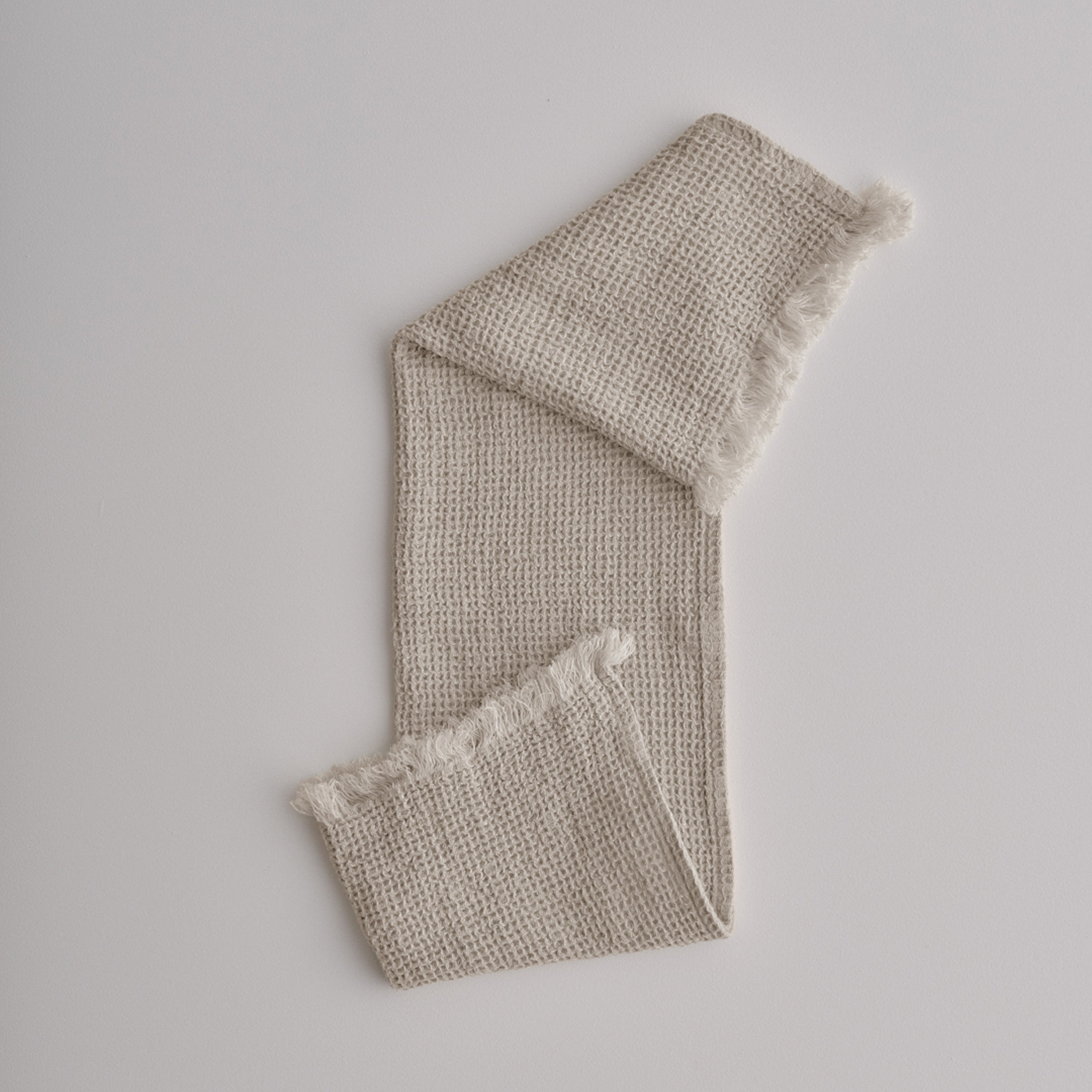 Flocca Linen Hand Towel - Sable