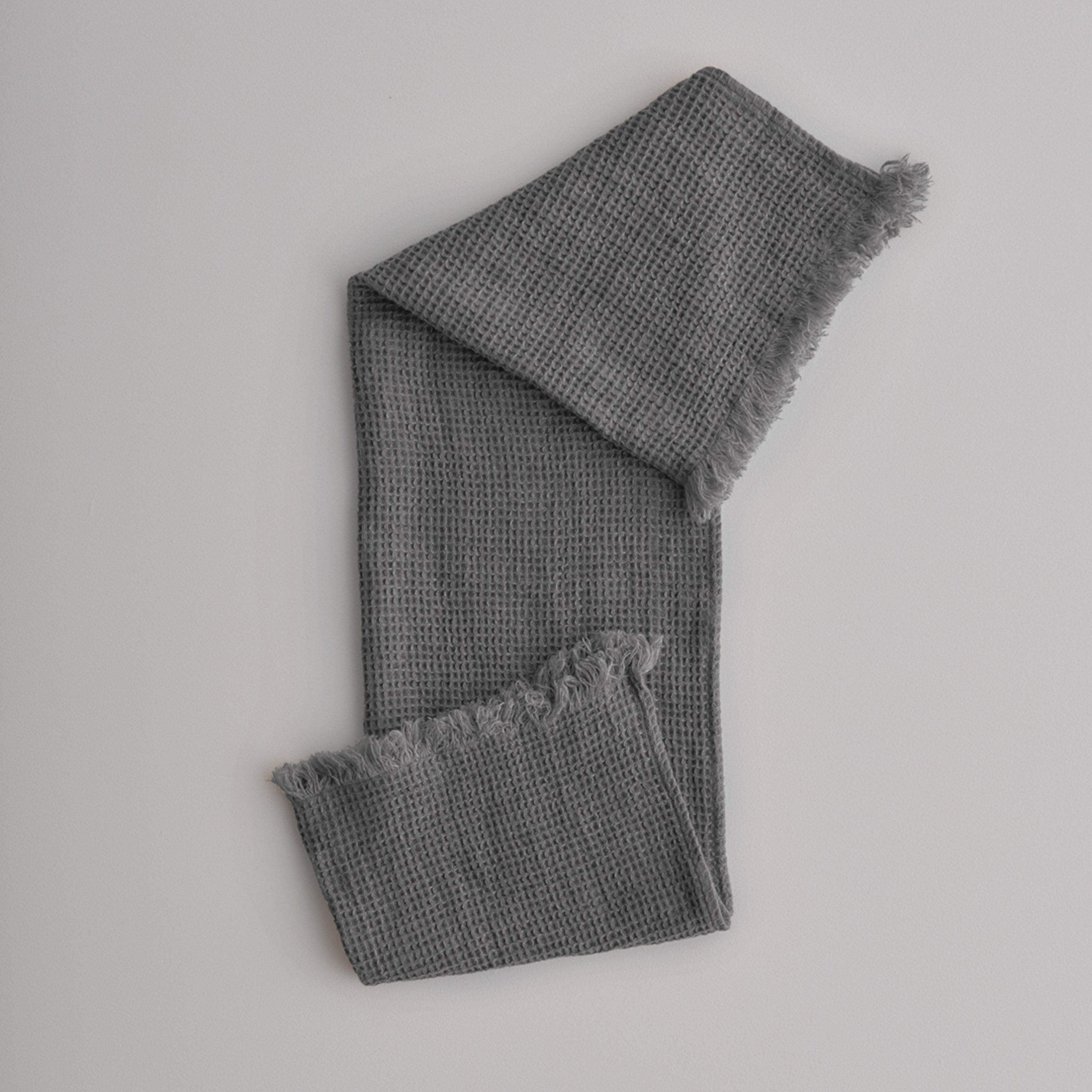 Flocca Linen Hand Towel - Tempest