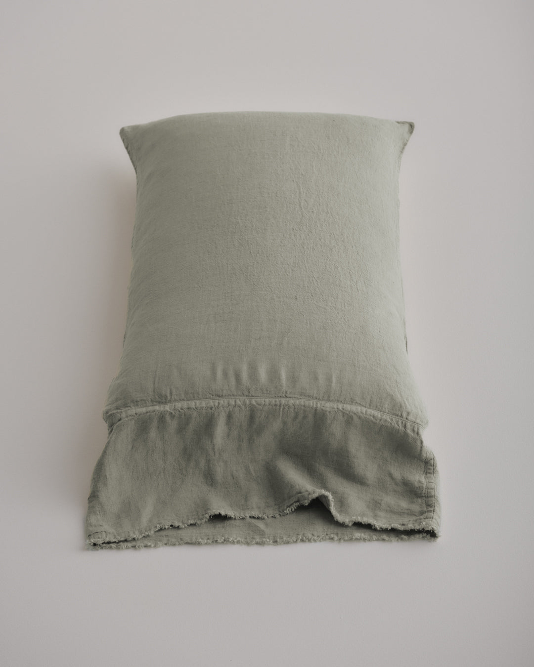 Long Linen Pillowcases | Silvery Sage