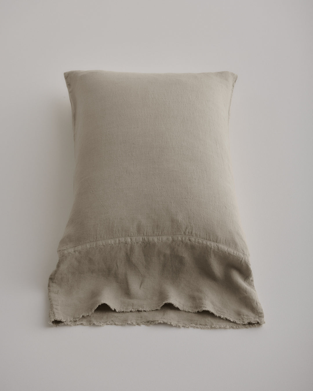 Long Linen Pillowcases | Classic Taupe