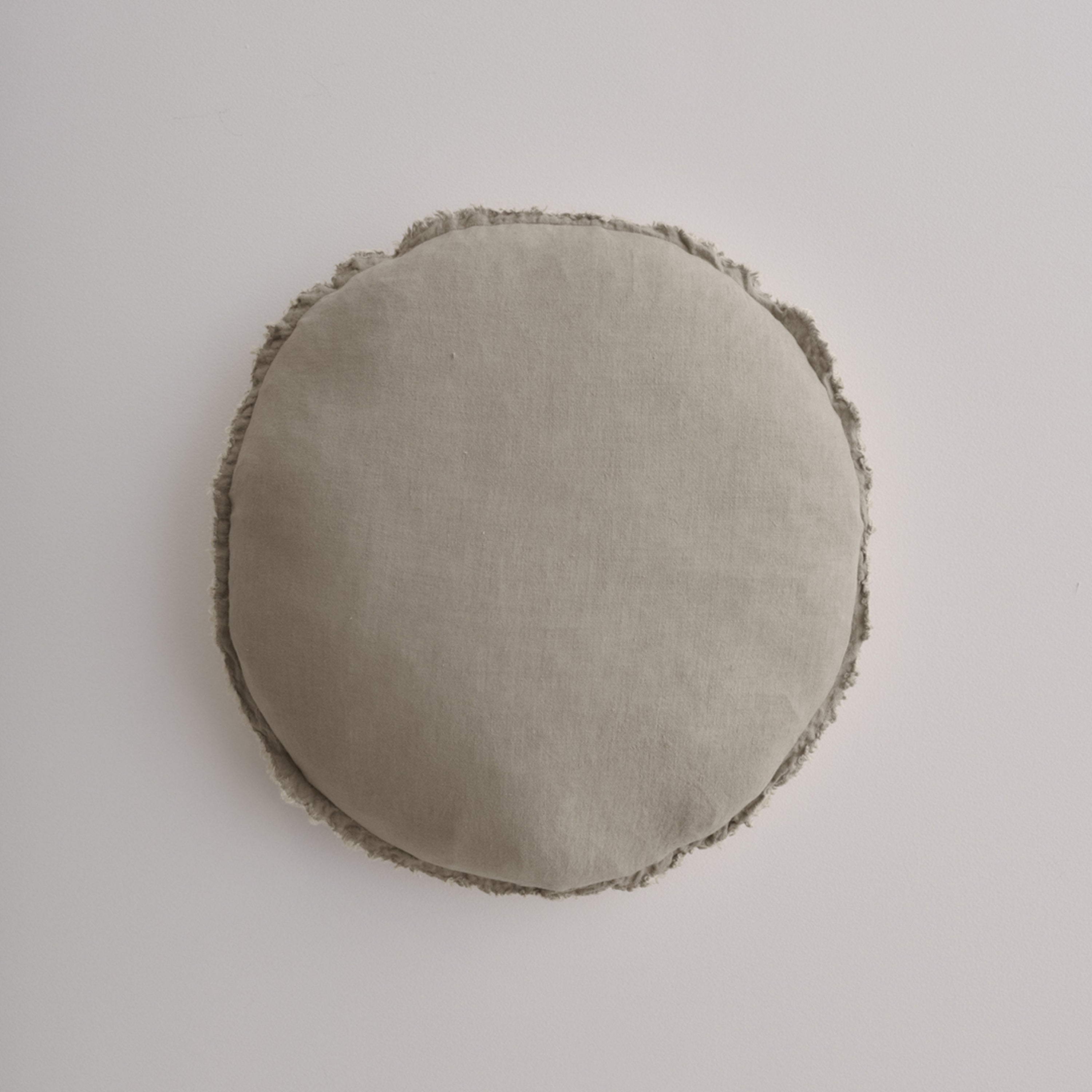 Flocca Macaron Linen Cushion - Cep