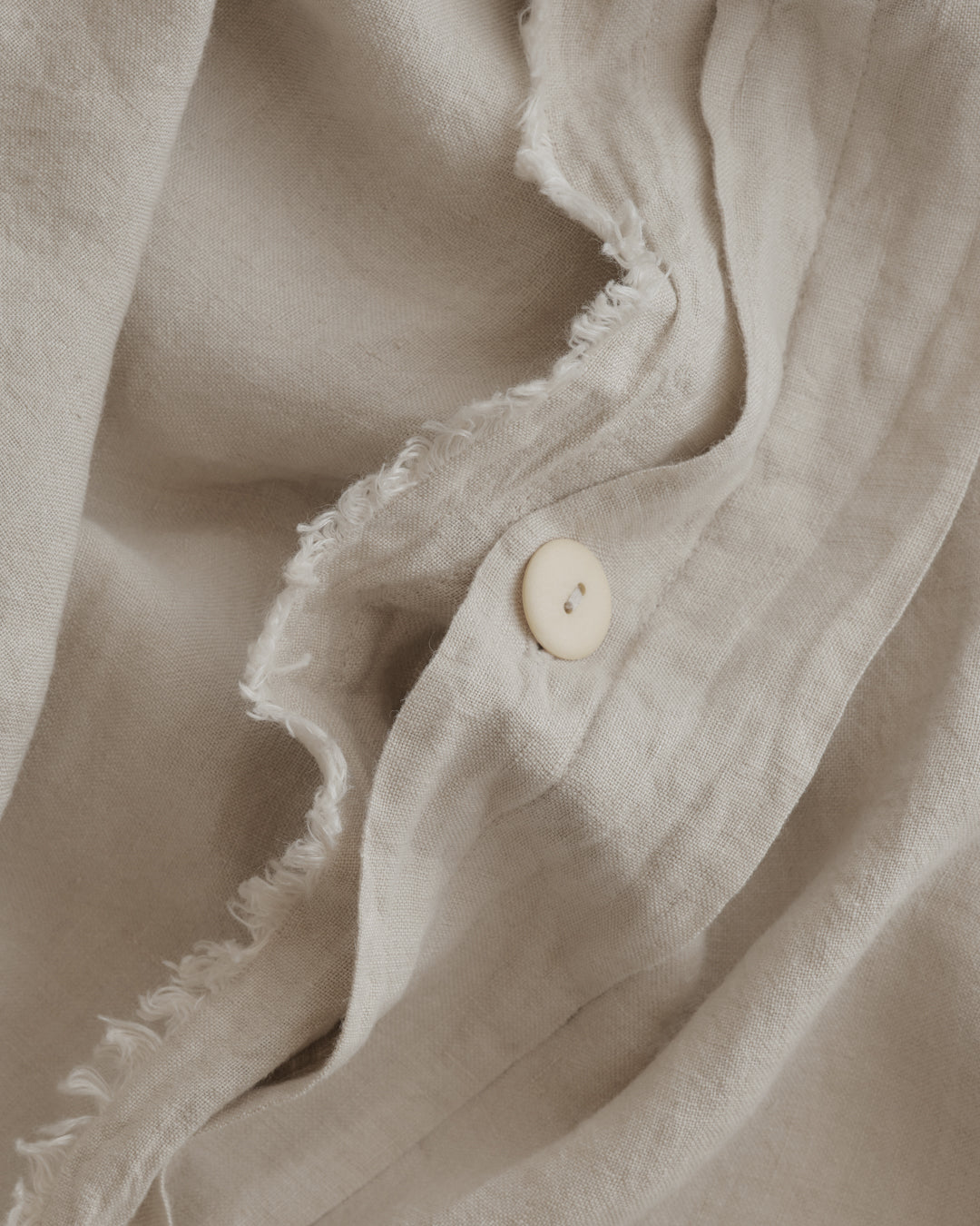Flocca Linen Duvet Cover - Sable