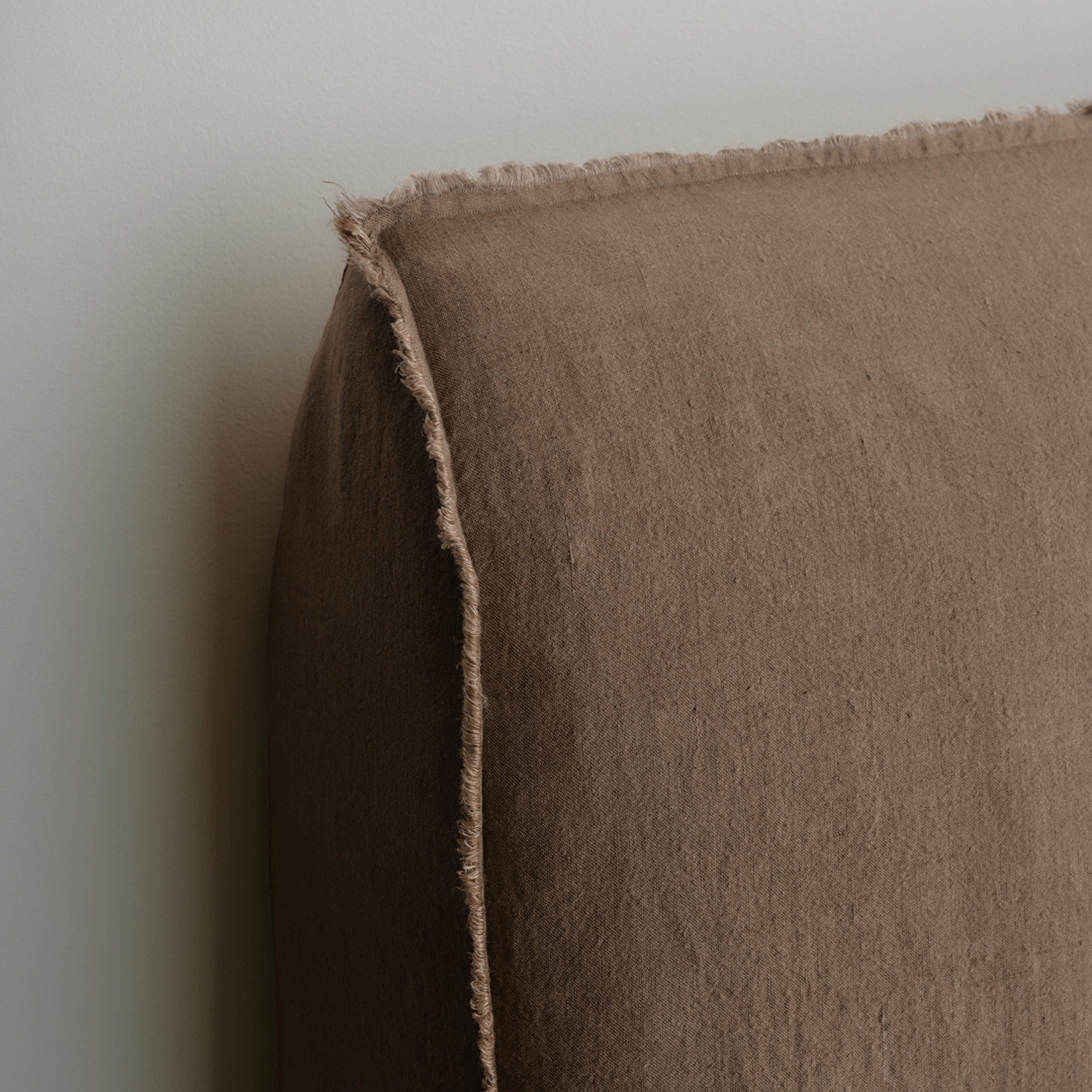 Flocca Linen Bedhead Short - Bere