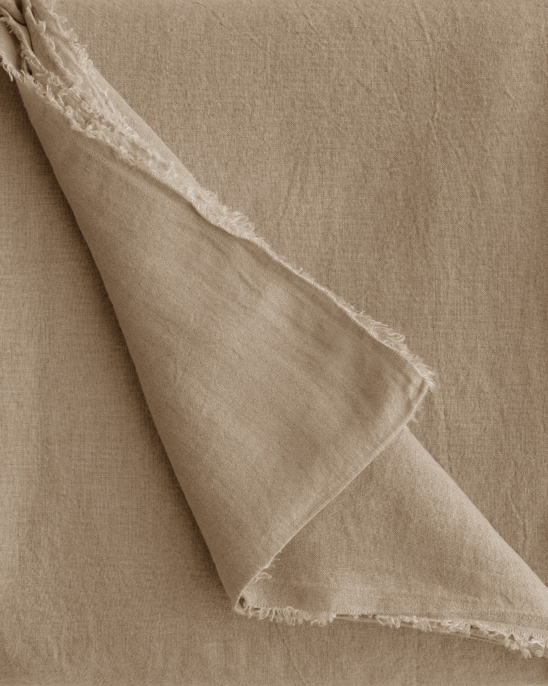 Flocca Linen Bedhead Tall - Carmel