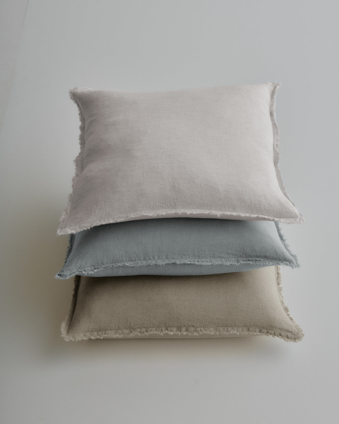 Linen Cushion & Cover | Pale Stone