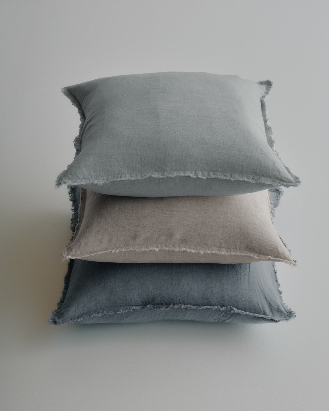Linen Cushion & Cover | Sandy Grey