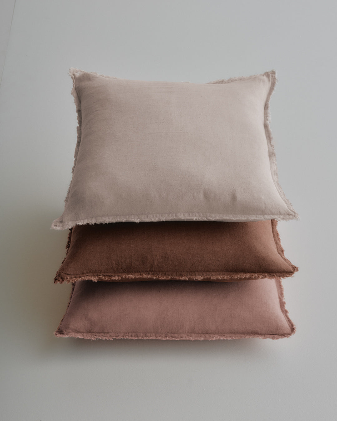 Linen Cushion & Cover | Earthy Pink