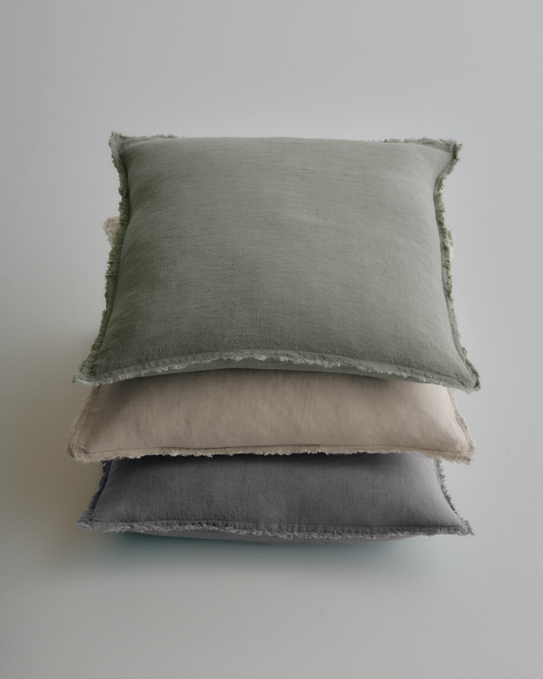 Linen Cushion & Cover | Charcoal Grey