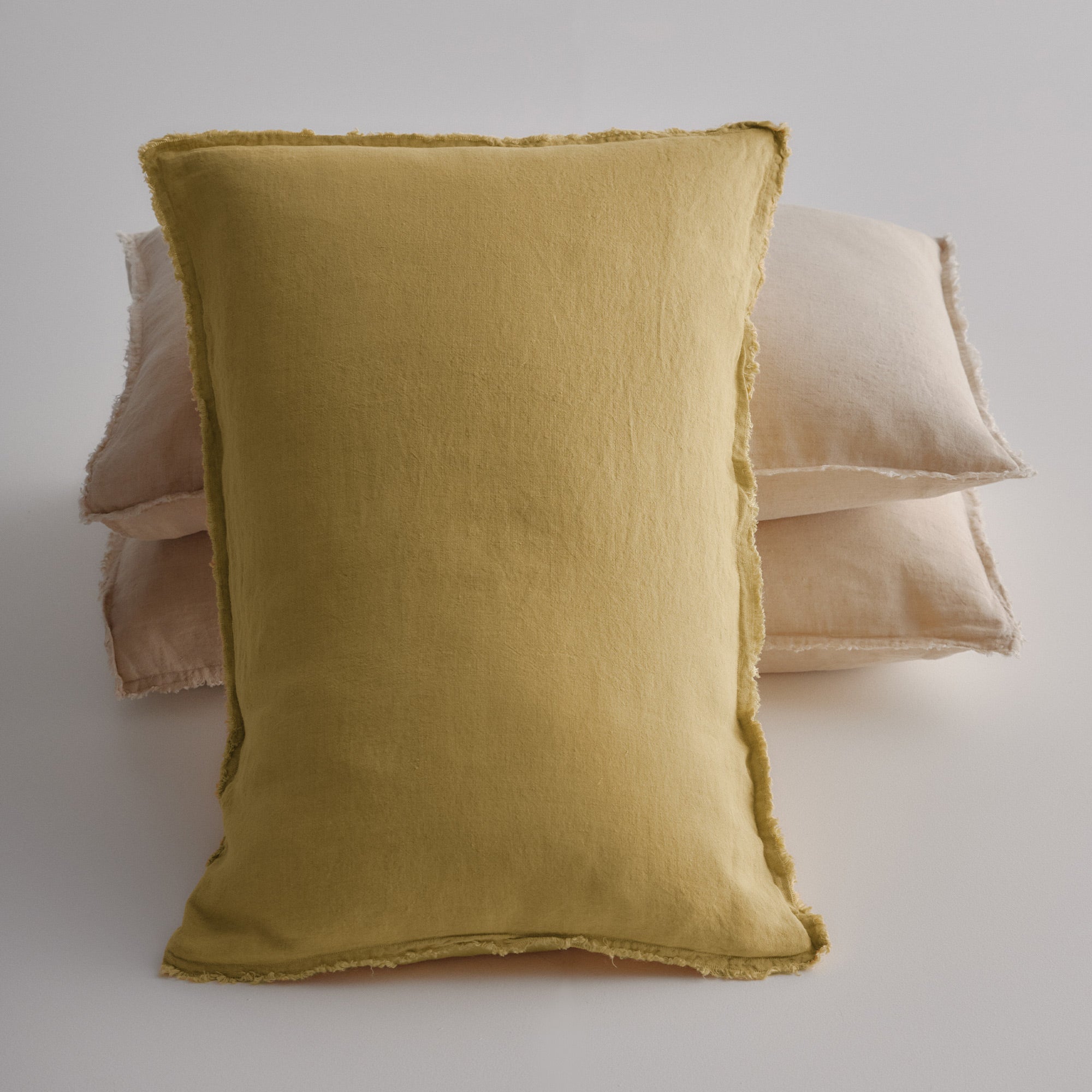 Flocca Linen Pillowcase - Maiz
