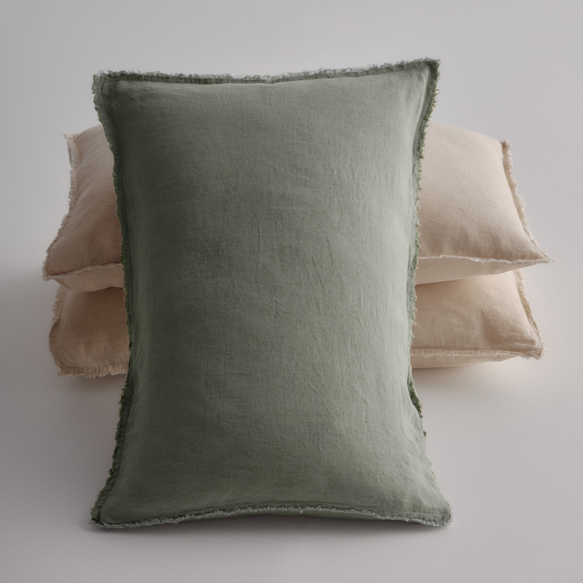 Flocca Linen Pillowcase - Mare