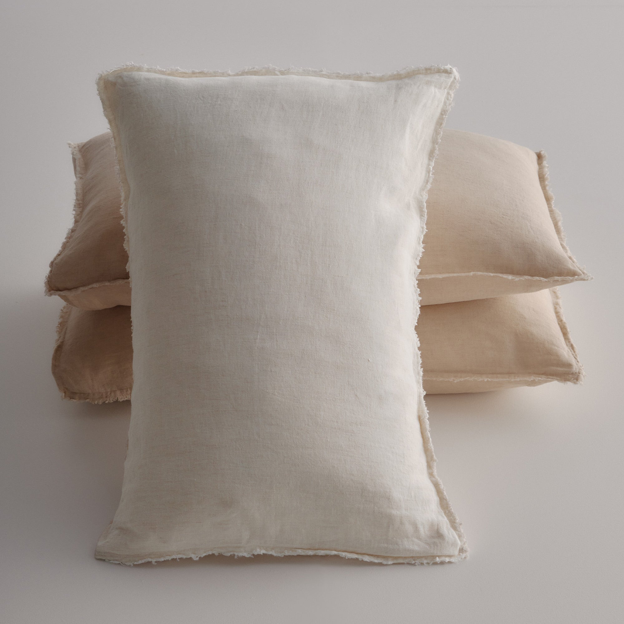 Flocca Linen Pillowcase - Petra