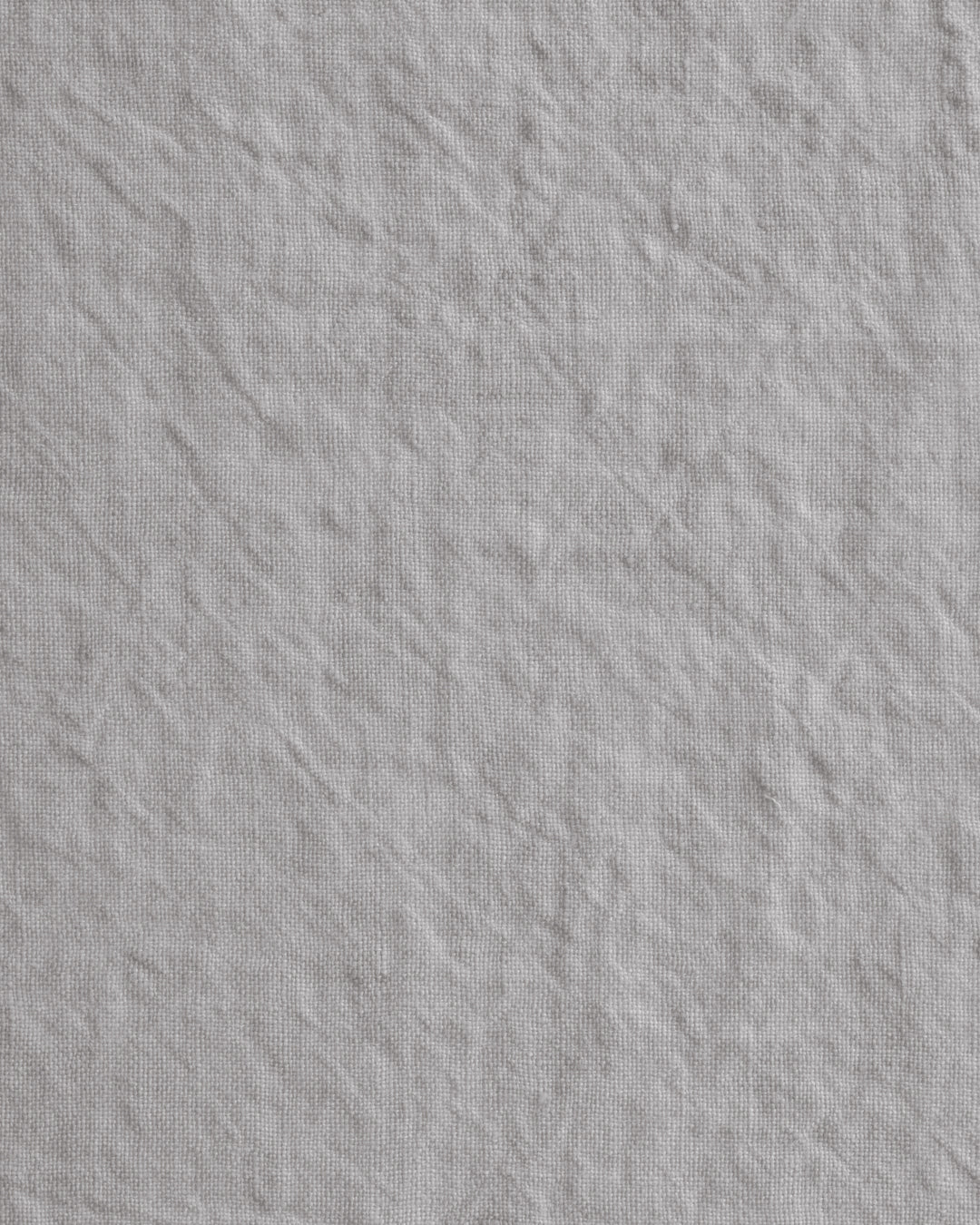 Round Linen Cushion | Pale Grey