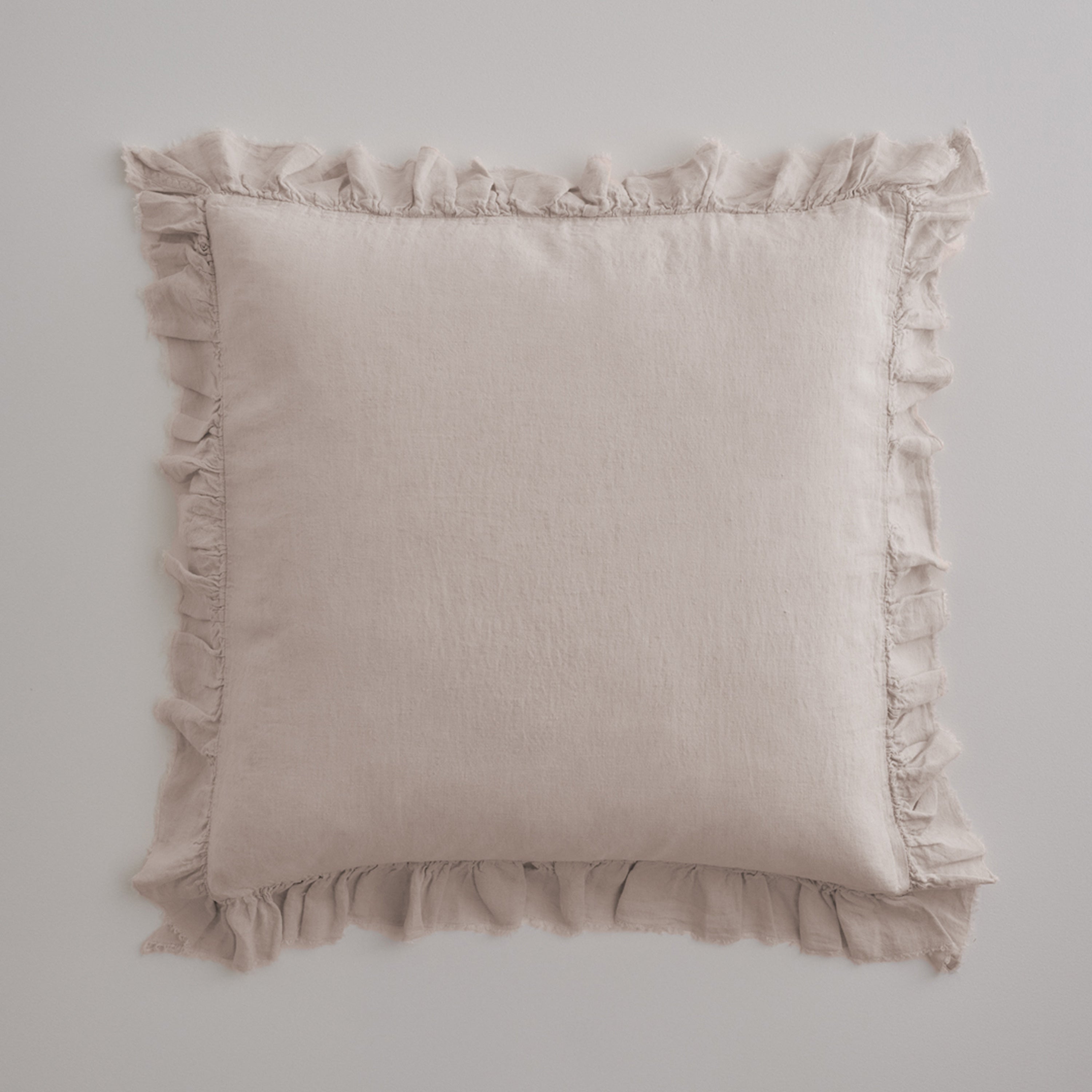 Kristine Linen Euro Pillowcase - Floss