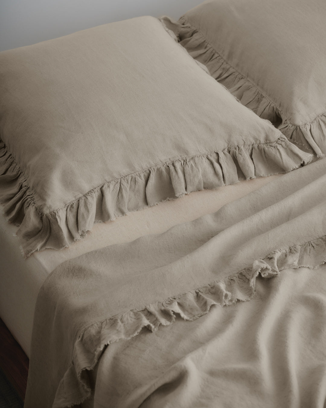 Linen European Pillowcase | Classic Taupe