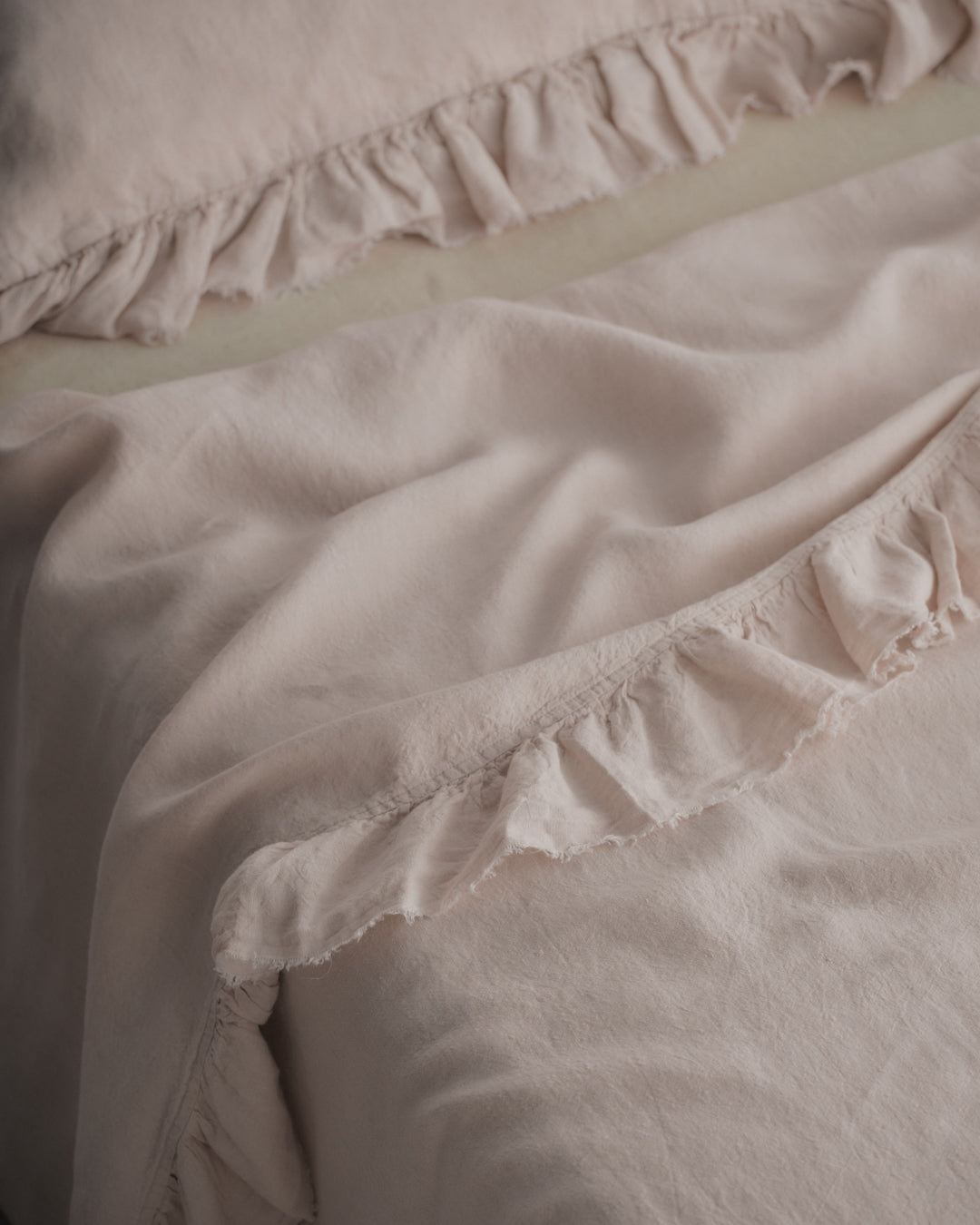 Linen European Pillowcase | Earthy Pink