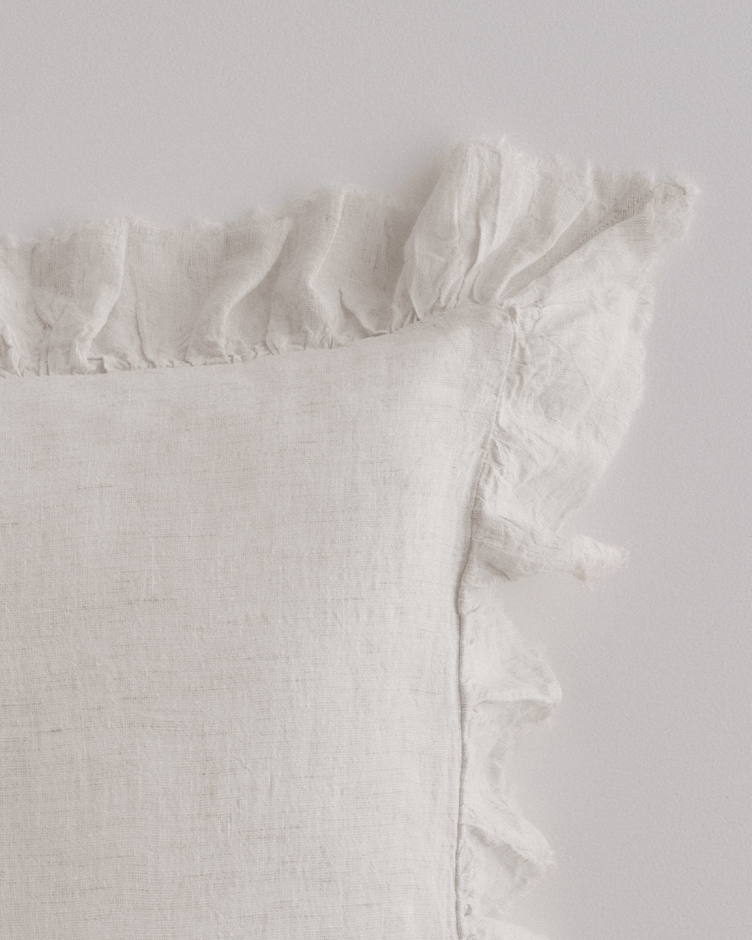 Kristine Linen Euro Pillowcase - Petra