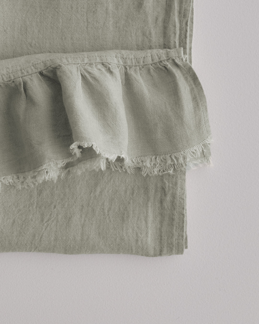 Kristine Linen Guest Towel - Argent