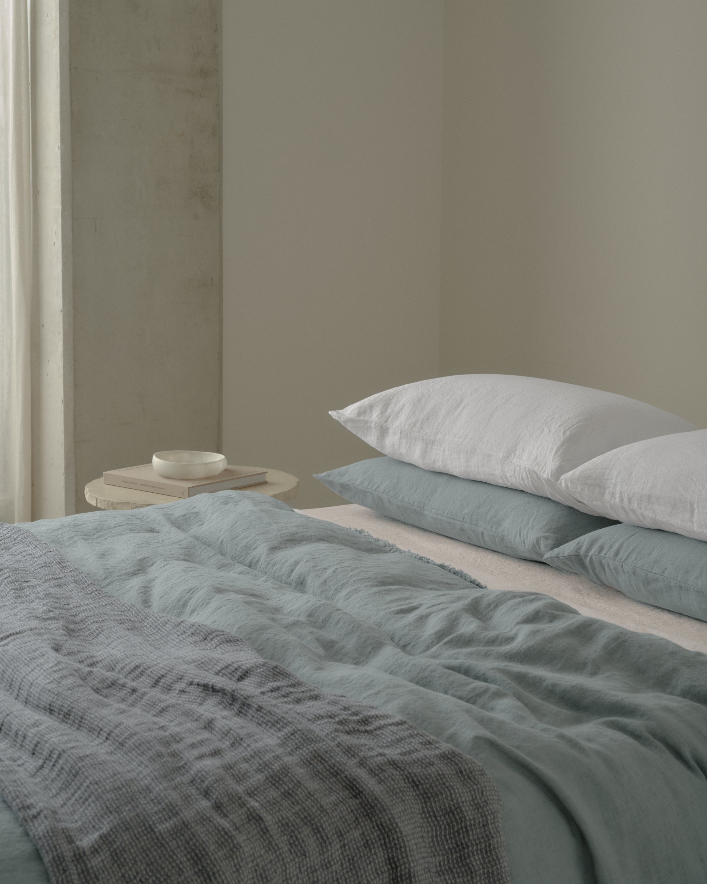 Flocca Linen Duvet Cover - Roy